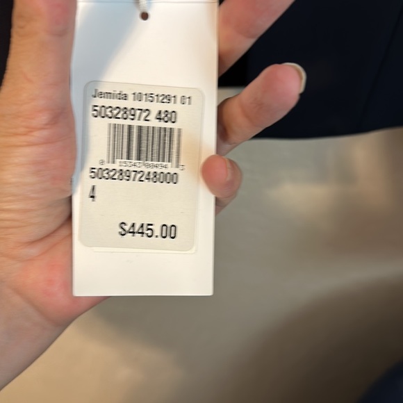 Navy Huggo Boss jacket size 4 - Picture 6 of 8